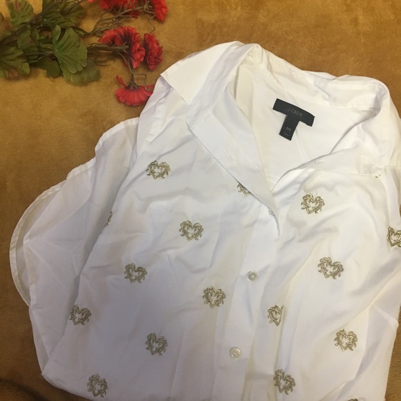 J.Crew Button Up Top - Picture 2 of 4